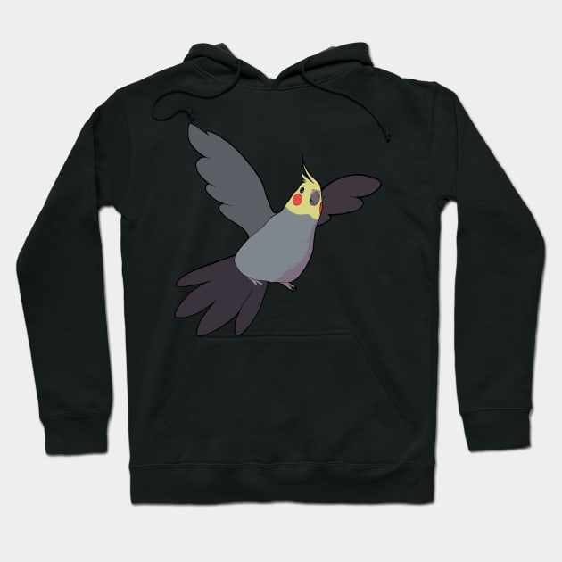 Angel The Cockatiel Hoodie by OneSmolArtist